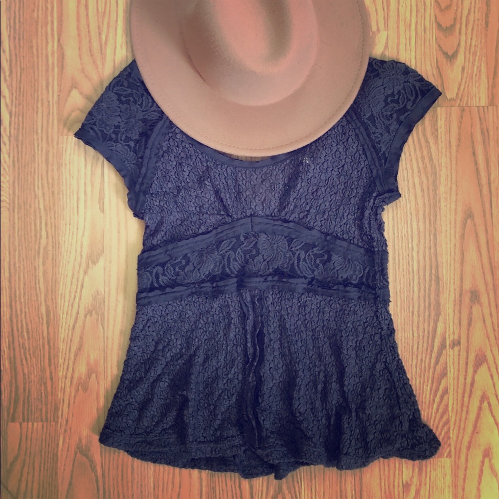 Free people lace shirt